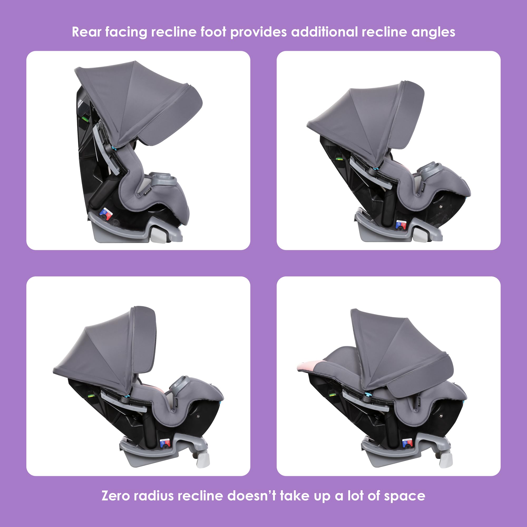 Baby Trend Cover Me 4 In 1 Convertible Car Seat Built In Canopy