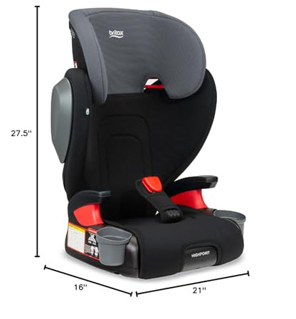 Britax Skyline Belt Positioning Booster Car Seat 2 Stage Design For Growing Kids Dusk Color