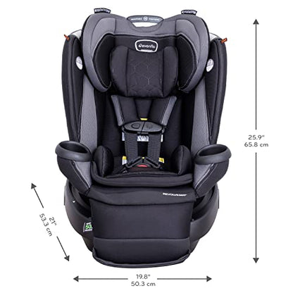 Evenflo Revolve360 Extend Rotational All In One Convertible Car Seat with 360 Degree Rotation and Extended Rear Facing