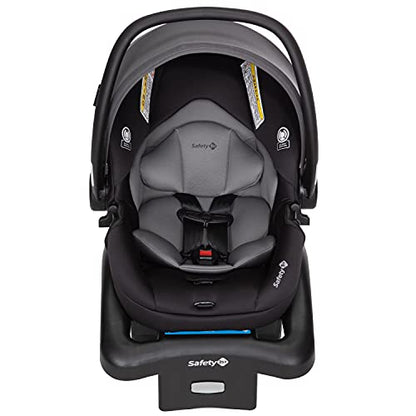 Safety 1st Smooth Ride travel system stroller with OnBoard FLX infant car seat, large canopy, foldable design, and ample storage.