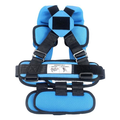 RideSafer Portable Car Seat Small Black Lightweight For Travel And Everyday Child Safety