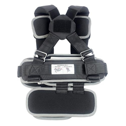 RideSafer Portable Car Seat Small Black Lightweight For Travel And Everyday Child Safety