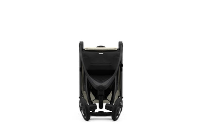 Thule Spring 2 single child stroller with ventilated canopy, adjustable handlebar, lightweight frame, compact fold, and maneuverable design.