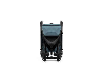 Thule Spring 2 single child stroller with ventilated canopy, adjustable handlebar, compact fold, lightweight and maneuverable.