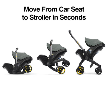 Doona Car Seat And Stroller Nitro Black All In One Travel System For Effortless Transitions
