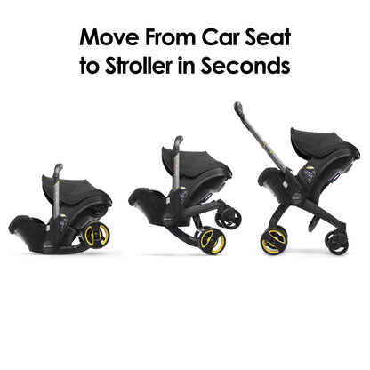 Doona Car Seat And Stroller Nitro Black All In One Travel System For Effortless Transitions