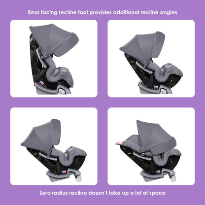 Baby Trend Cover Me 4 In 1 Convertible Car Seat Built In Canopy
