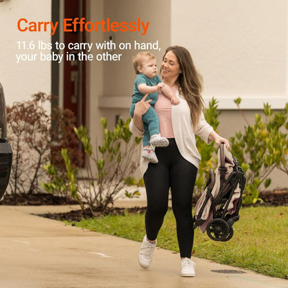 My Store MAMAZING Ultra Air lightweight baby travel stroller with carbon fiber frame, one-handed fold, suitable for toddlers, airplane-friendly
