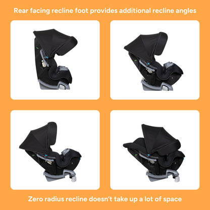 Baby Trend Cover Me 4 In 1 Convertible Car Seat Built In Canopy
