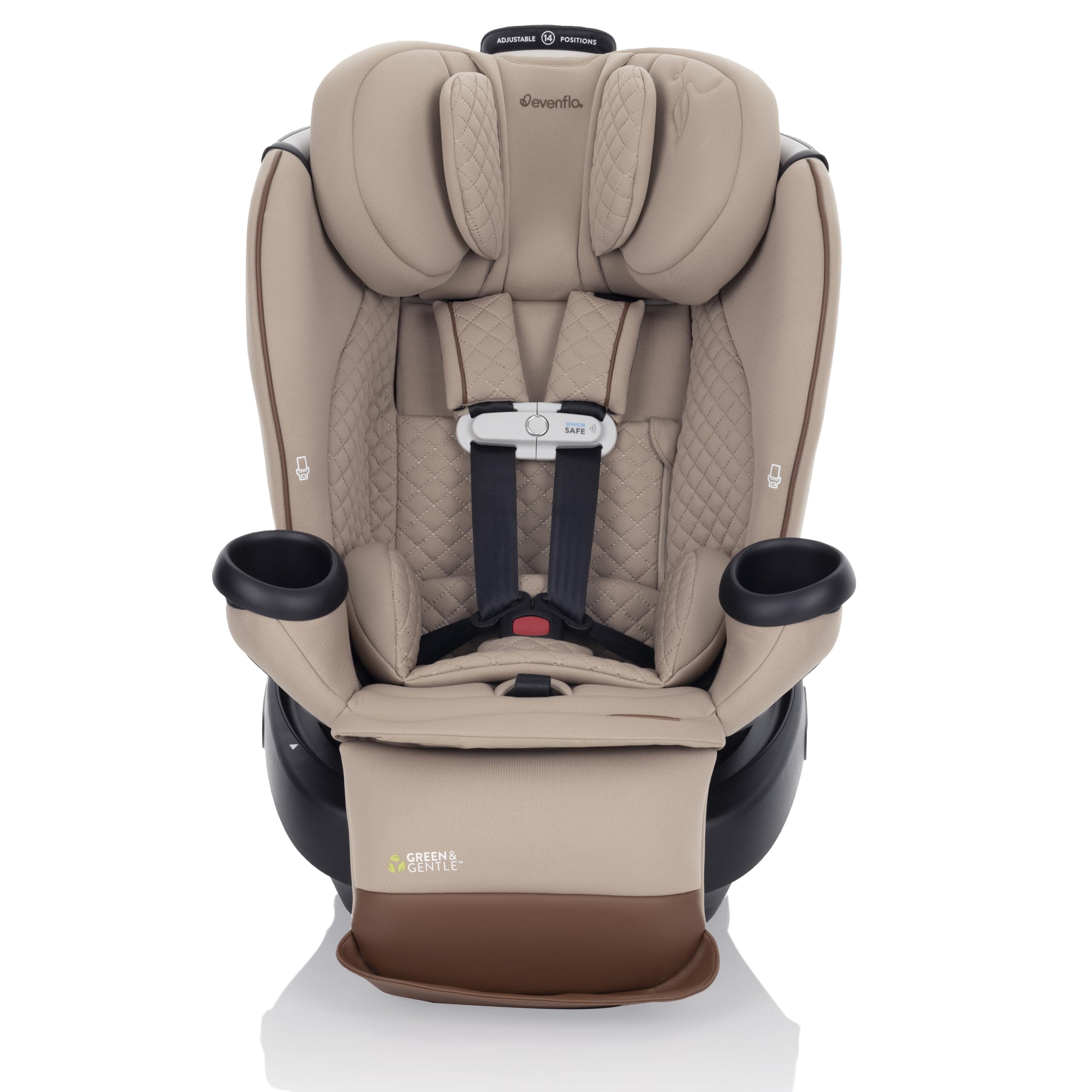 Evenflo Revolve360 Extend Rotational All In One Convertible Car Seat with 360 Degree Rotation and Extended Rear Facing