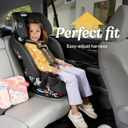 Graco Slimfit 3 In 1 Convertible Car Seat Ultra Space Saving Design For Rear And Forward Facing