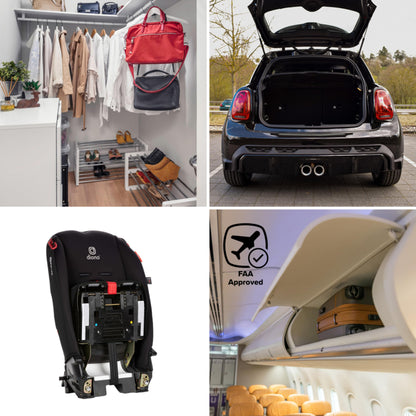 Diono Radian 3R Convertible Car Seat All In One Slim Fit 3 Across