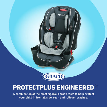 Graco Slimfit 3 In 1 Convertible Car Seat Ultra Space Saving Design For Rear And Forward Facing