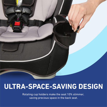 Graco Slimfit 3 In 1 Convertible Car Seat Ultra Space Saving Design For Rear And Forward Facing