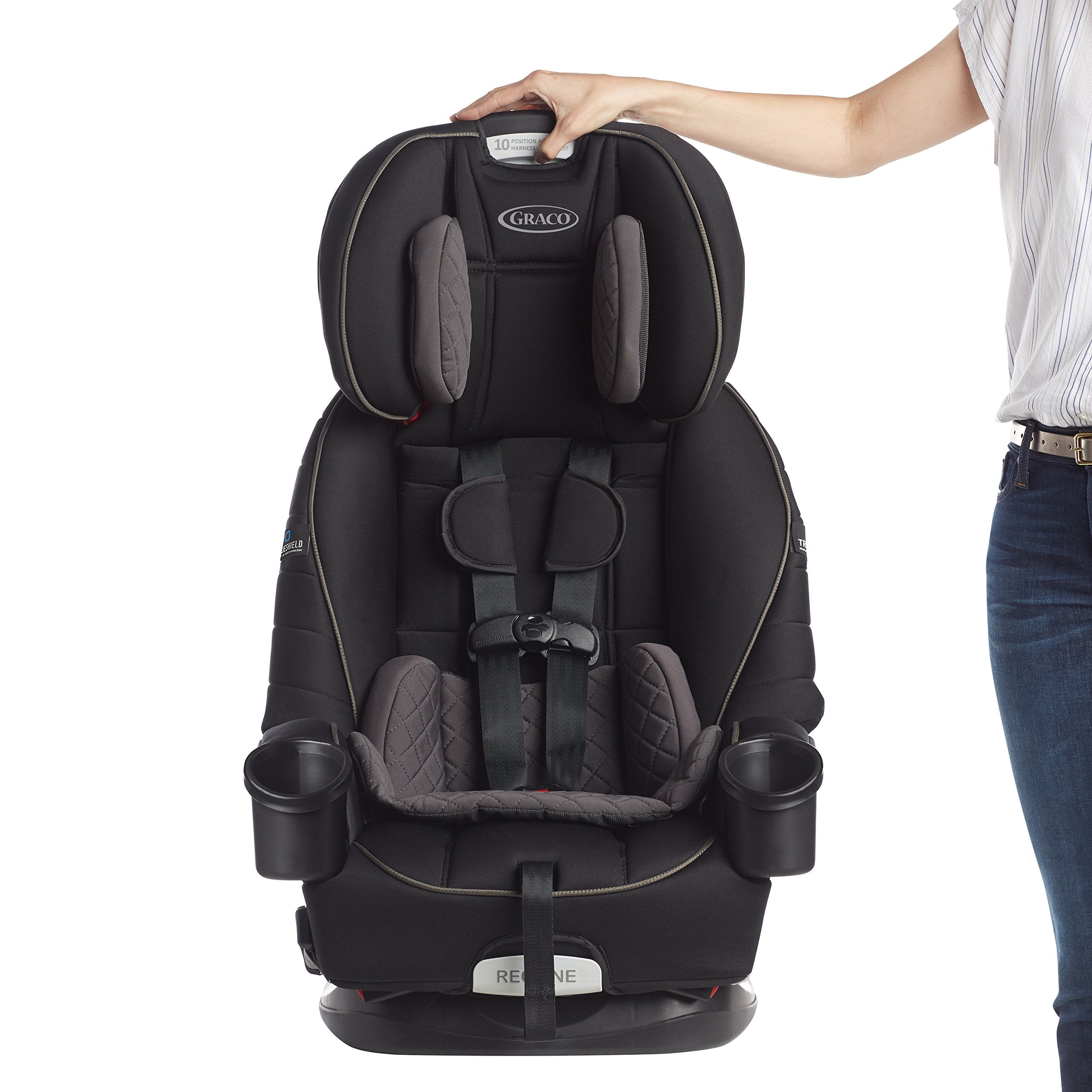 Graco 4Ever DLX 4in1 Car Seat 10 Years Of Use From Infant To Toddler For Safe AllInOne Growth