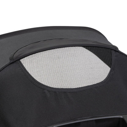 Baby Trend Passport Cargo Stroller travel system with pink bamboo fabric and EZ-Lift infant car seat, suitable for babies and toddlers.