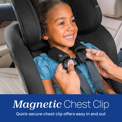Chicco Fit360 ClearTex Rotating Convertible Car Seat With 360 Degree Rotation And Lever Lock System Obsidian Black